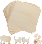 12 Pack Basswood Sheets 1/8 x 12 x 12 Inch Plywood Board, Thin Natural - Image 5