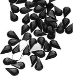 MECCANIXITY 50PCS Flat Back Acrylic Teardrop Gems 6x10mm Artificial Rhinestones - Image 4