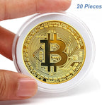 20pcs Clear Plastic Coin Capsules, Coin Collection Case of 5 Size - Image 4