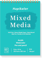 Sketch Book Mixed Media Pad by Hapikalor