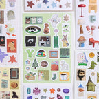 Girl's Korean Sticker Book, Food and Daily Life Theme - Image 5