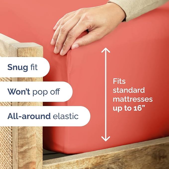 Cal King Fitted Bed Sheet - Image 3