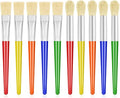 10Pcs Paint Brushes for Kids, Anezus Kids Paint Brushes Toddler Large Chubby by anezus