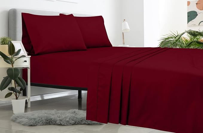 Royale Linens California King Flat Sheet - Image 7