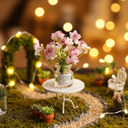 1Pc Miniature Flowers in Vase Set - Image 9