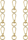12pcs Swivel Push Gate Snap Hooks Clasps by TiSuit