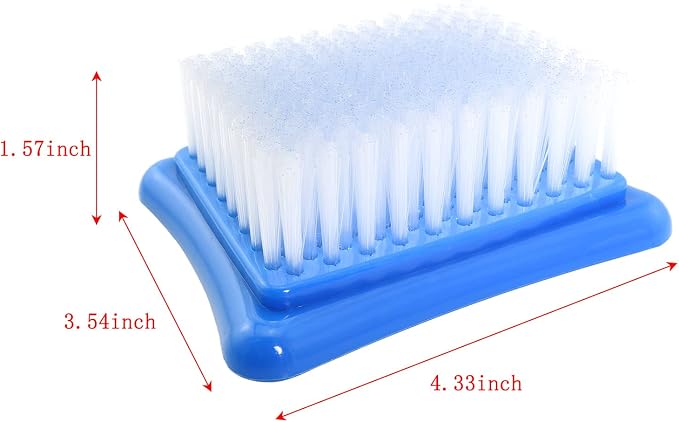 Felting Mat Brush BLLNDX 11x9x4cm Plastic Blue Wool Felting Needle Mat Brush - Image 4