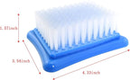 Felting Mat Brush BLLNDX 11x9x4cm Plastic Blue Wool Felting Needle Mat Brush - Image 4