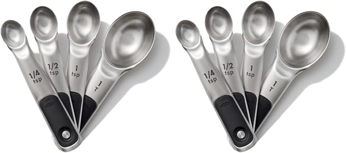 OXO Good Grips 4 Piece Stainless Steel Measuring Spoons by Unknown