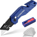 WORKPRO Folding Utility Knife, Box Cutter by WORKPRO