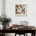 White 11x11 Shadow Box Display Frame, Premium Linen Backboard and Included - Image 5