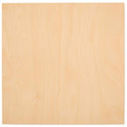 6 mm Baltic Birch Plywood 1/4 x 12 x 12 Inch, Box of 25 B/BB Grade Craft Wood by Woodpeckers