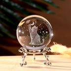 Cat Lover Gifts for Women Cat Crystal Ball Gifts for Christmas Mothers Day | - Image 4