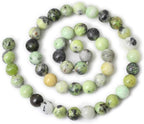 45PCS 8mm Natural Australian Jade Stone Beads Round Loose Beads - Image 2