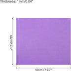 MECCANIXITY EVA Foam Sheets Dark Purple 19.7 Inch x 19.3 Inch 1mm Thick Crafts - Image 2