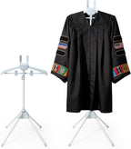 Adjustable Cap and Gown Display Stand, 32-63 Inch, Foldable Steel Frame by BShome