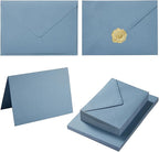 50 Pack Dusty Blue A6 Envelopes by Toperd