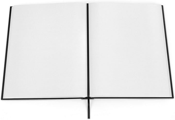 ARTEZA Hardcover Sketchbooks, 8.5 x 11 in, 100 Sheets Each, 80 lb / 130 GSM - Image 3