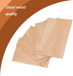 20 Pack 12 x 8 x 1/8 Inch Basswood Sheets, Rectangular Plywood Balsa Wood Sheet - Image 3