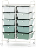 BECOMFORT 10-Drawer Rolling Cart by BECOMFORT