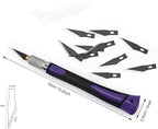EHDIS Precision Hobby Knife Set Utility Craft Knife Kit - Image 2