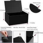 rejomiik Acrylic Dryer Sheet Holder, Dryer Sheet Dispenser - Image 3