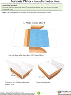 NewPath Tectonics Plates 3-D Paper Model Making Kit - Image 4