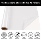 TORC White Puff 3D HTV Vinyl Heat Transfer, Silhouette | Easy Cut & Weed - Image 2