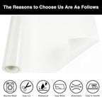 Iris White Glitter HTV Heat Transfer Vinyl Roll 12inch x 5 ft - Image 3