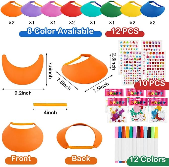 Outus 23 Pcs Assorted Craft Decorations - Image 2