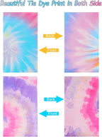 Zonon 24 Pcs Tie Dye Paper Bags Camouflage Treat Goody Bags Retro Gift Pouch - Image 3
