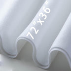 HaoFeijh White Felt Fabric 72 * 36 Inch Wide 1.6mm, Soft Woven Acrylic Craft by HaoFeiJH
