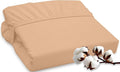 ROYALE LINENS 300 Thread Count 100% Long Staple Combed Cotton Fitted Sheet by ROYALELINENS
