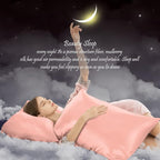 Silk Pillowcase for Hair and Skin Mulberry Silk Pillowcase Soft Breathable - Image 7
