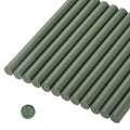 MECCANIXITY 12 Pcs Olive Green Cylinder Sealing Wax Stick Glue Gun Wax Seal Rod by MECCANIXITY