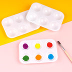 Tamaki 8 PCS Plastic Paint Tray Palettes, DIY Craft and Art Painting - Image 5
