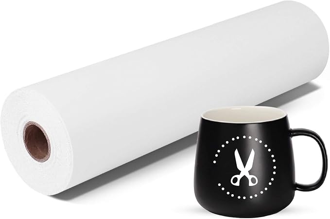 Prime Vinyl Permanent Vinyl- Glossy White Adhesive Vinyl by PrimeVinyl