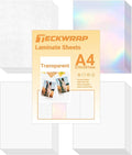 TECKWRAP Holographic Sticker Paper Clear Overlay Lamination Vinyl Laminate by TECKWRAP