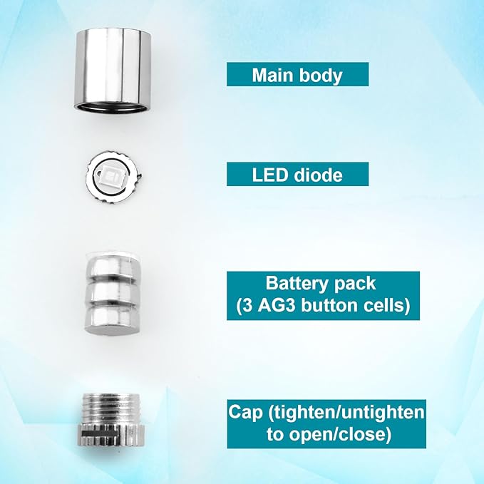 10pcs Mini LED Lights for Crafts, Small Battery Powered Balloon Miniature Micro - Image 3
