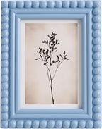 1 Pack 5 x 7 Picture Frame, Wood Beaded Boho Photo Frame, Vintage Photo Display by Chitidr