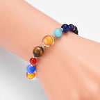 Women Stone Bead Charm Bracelet Universe Galaxy the Eight Planets Nine Planets - Image 7