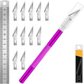 DIYSELF Craft Knife with 10 Extra #11 Blades, Precision Hobby Knife Set with by DIYSELF