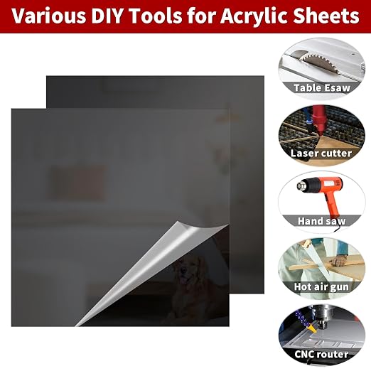 Mirror Acrylic Sheets 1/8 ” Thick - Image 3