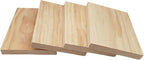 4PCS Rectangle Wood Boards Unfinished Wood Blocks - Image 5