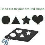 8Pcs Black EVA Foam Pad 4in x 4in x 1/4in High Density Closed Cell Foam Sheet - Image 4