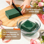 Pack of 12 Floral Foam Blocks, 8.9"x4.1"x2.7" Dry and Wet Flower Foam - Image 6