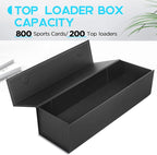 Vowcarol Trading Card Storage Box, Top loader Storage Box, Trading Card Holder - Image 7