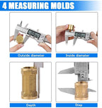 Digital Caliper Measuring Tool, Stainless Steel Vernier Caliper Digital - Image 4