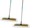 OFO 24inch Industrial Commercial Dust Mop 2 Sets // Heavy Duty Dust Mop // 63inch Length Stainless Steel Handle //Easily Clean Large Area Factory,Shopping Mall,Garage