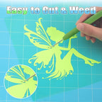 HTVVETUR Glow in The Dark HTV Heat Transfer Vinyl Roll 12 Inch by 20 Feet Iron - Image 3